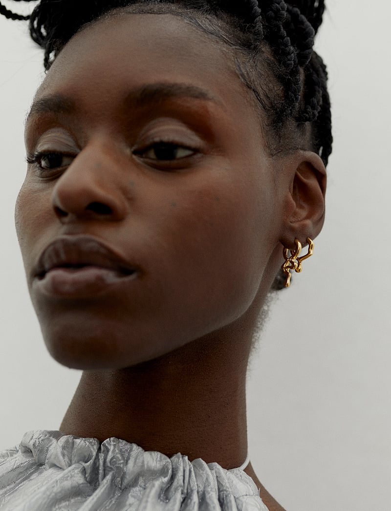 Maria Black - Maya Huggie - boucle d'oreille individuelle - gold - 0