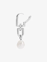 Maria Black - Trianglen Earring - pärlitega kõrvarõngad - silver - 2
