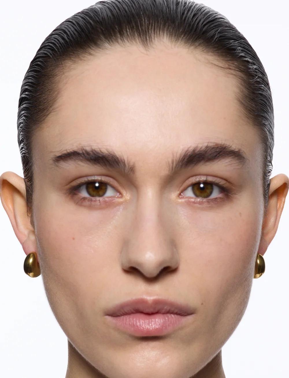 Maria Black - Tryvann Pillow Earring - PAIR - hoops - gold - 0