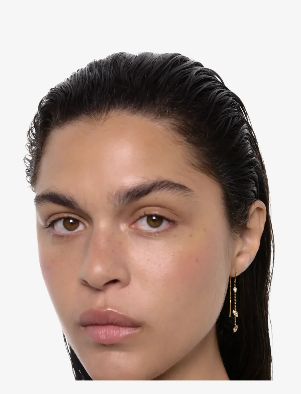 Maria Black - Swift Earring 02 Gold - einzelpackung ohrring - gold - 1