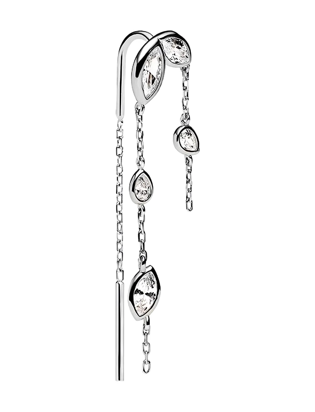 Maria Black Swift Earring 03 Silver - Maria Black - SILVER / silver