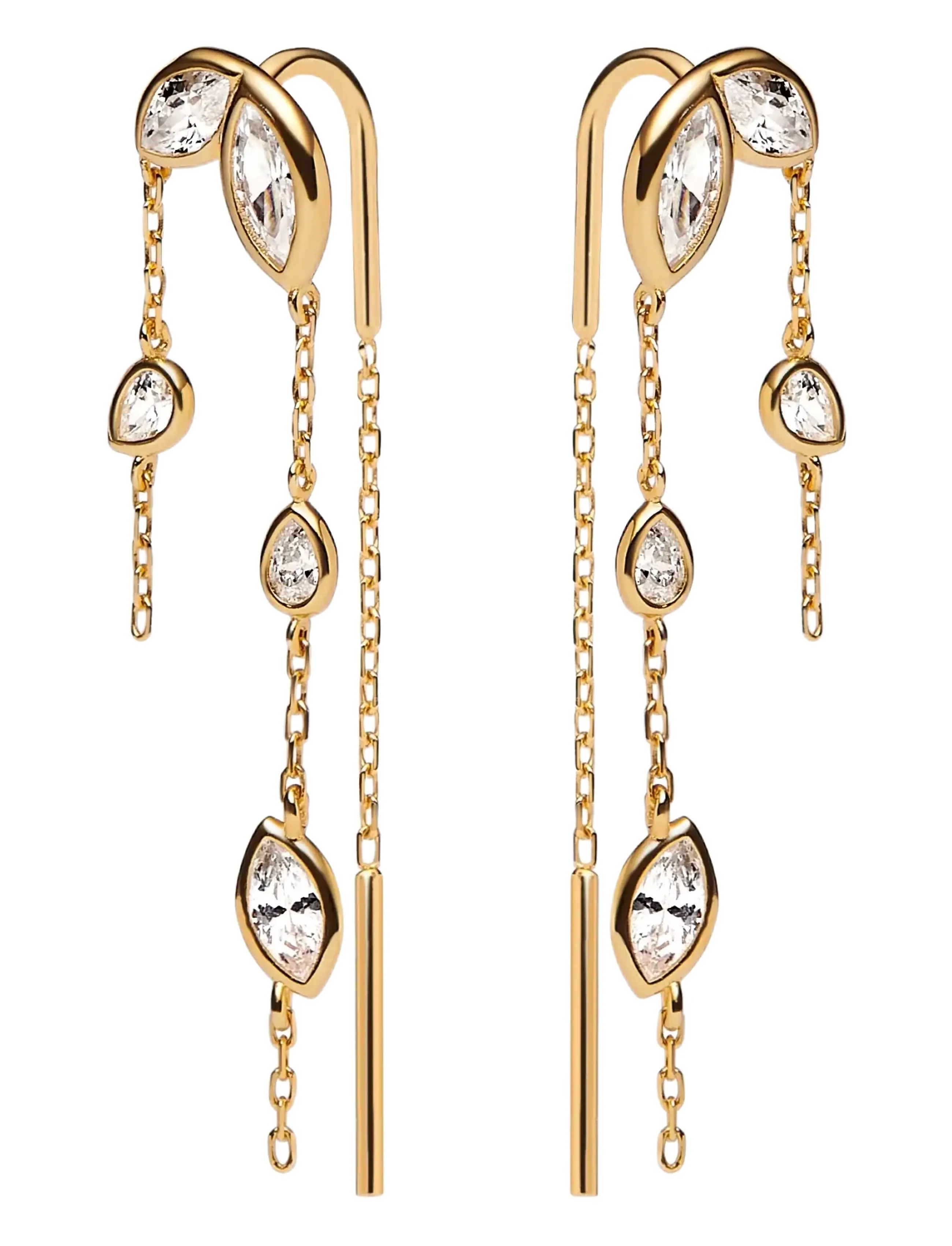 Maria Black - Swift Earring 03 Gold - gold - 2