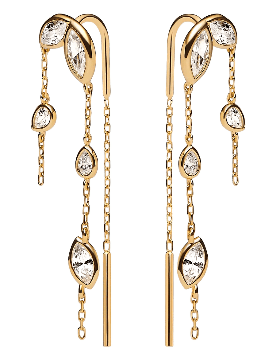 Maria Black - Swift Earring 03 Gold - gold - 2