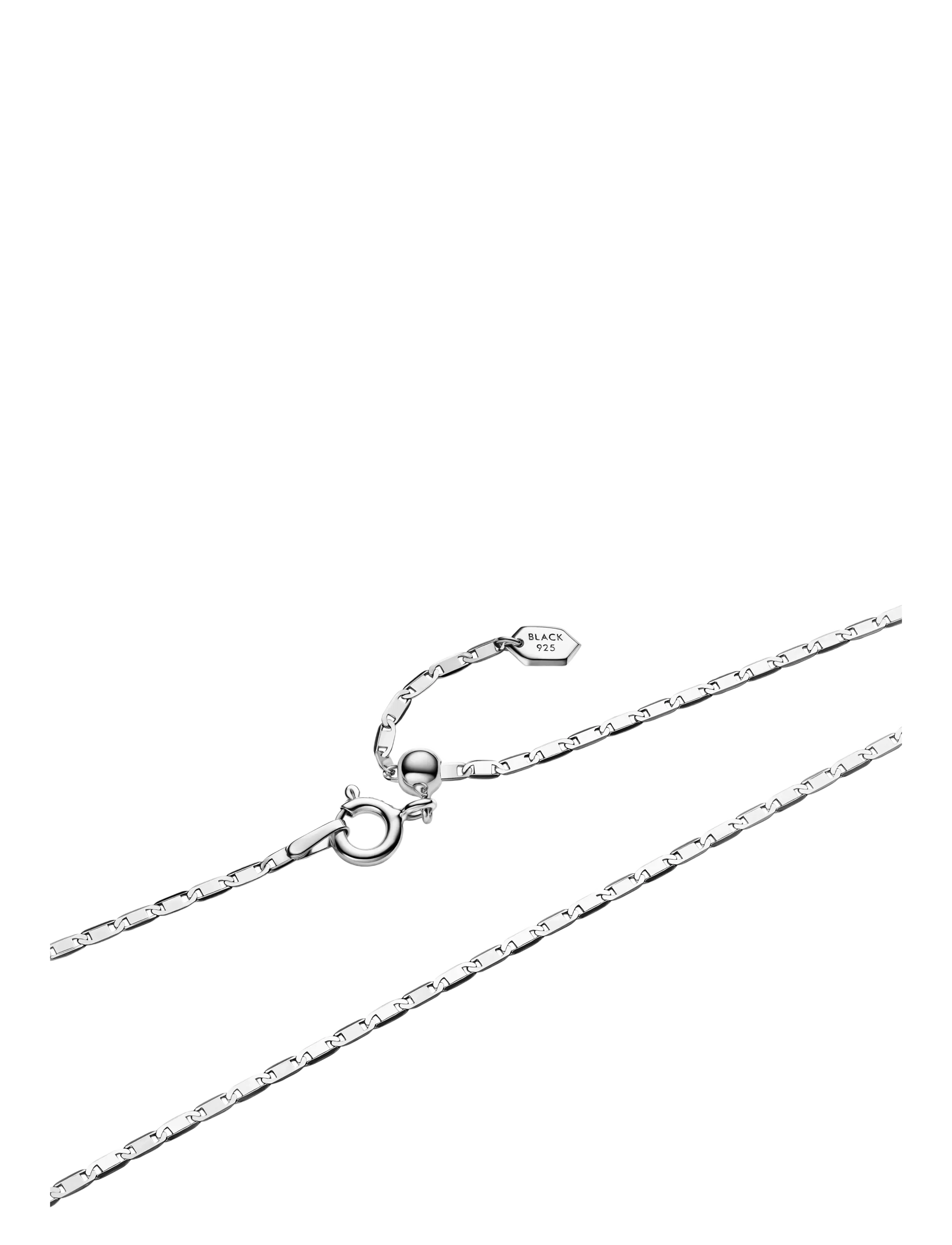 Maria Black - Karen Necklace - kedjehalsband - silver - 2