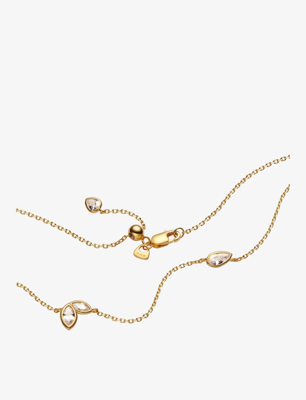 Maria Black - Swift Necklace 01 Gold - halsband med hänge - gold - 1