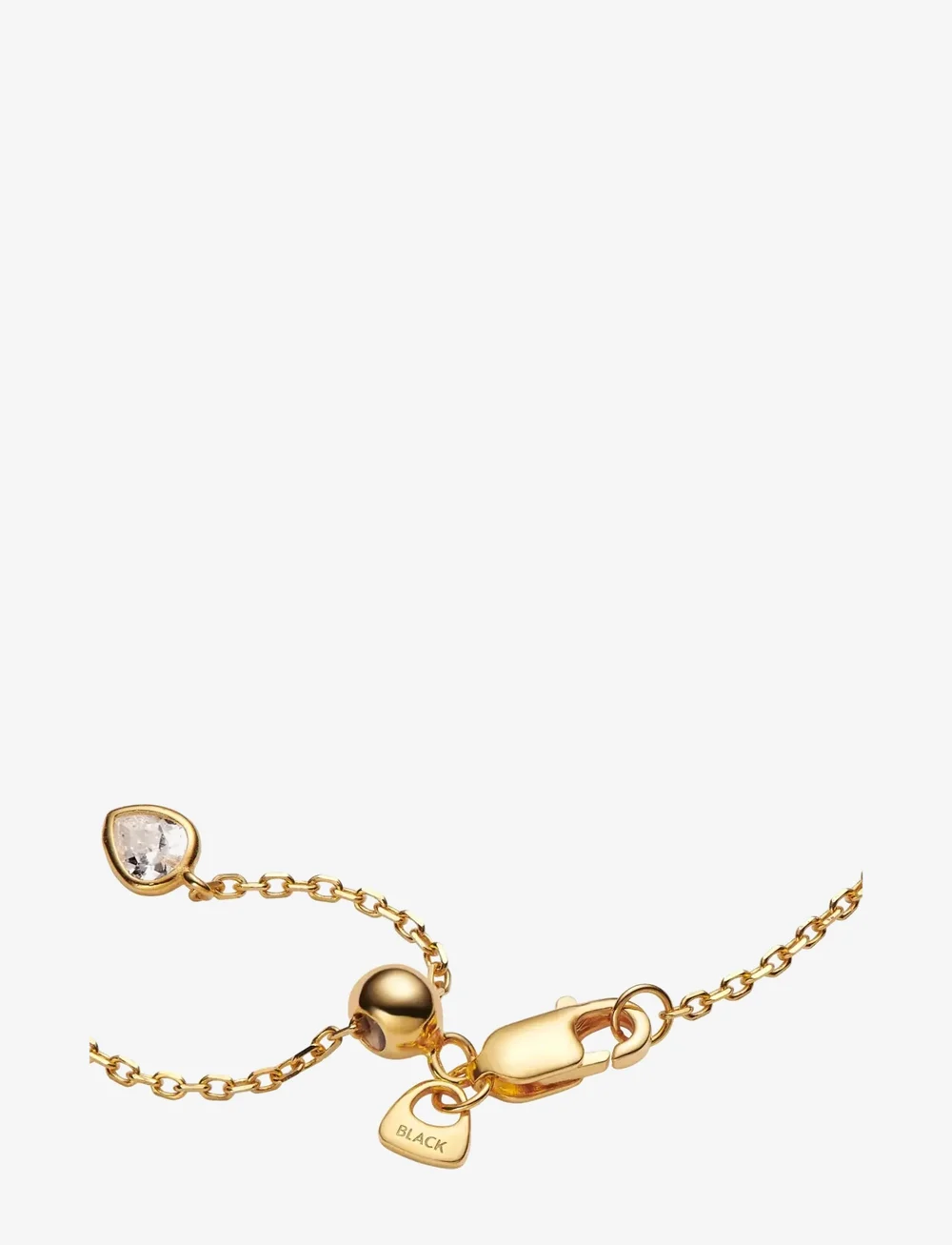 Maria Black - Swift Necklace 02 Gold - halsband med hänge - gold - 1