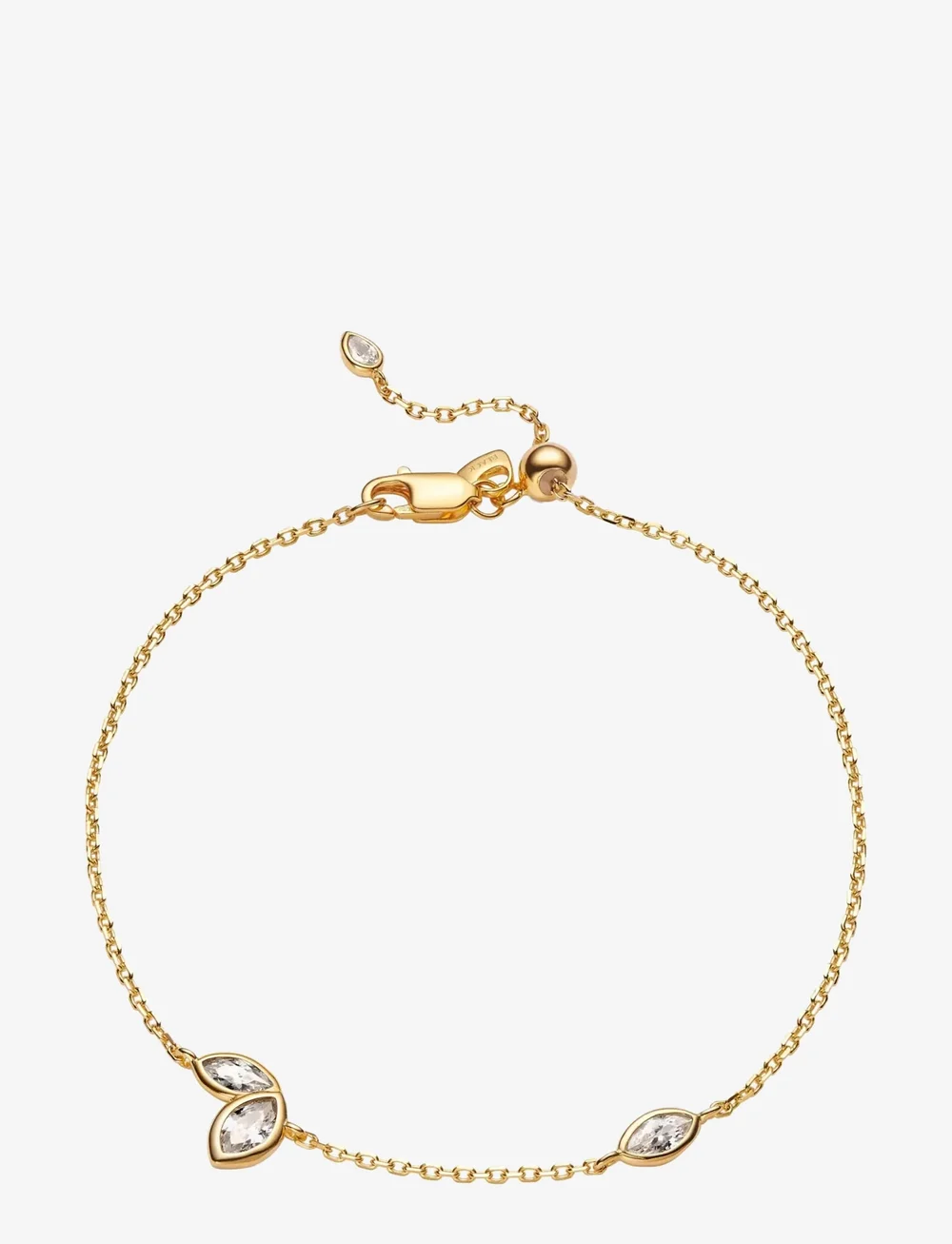 Maria Black - Swift Bracelet 01 Gold - armbånd - gold - 0
