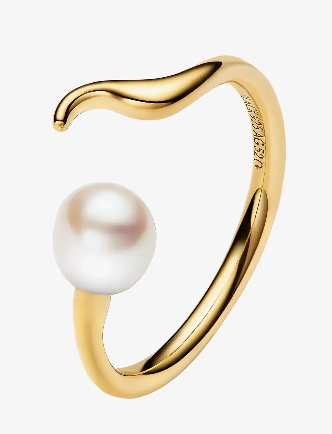 Maria Black - Moonshine Ring - konfirmationstøj - gold hp - 1