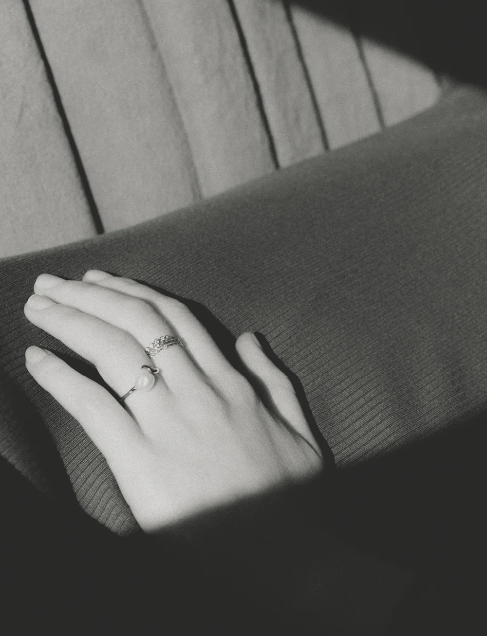 Maria Black - Moonshine Ring - confirmation - gold hp - 2