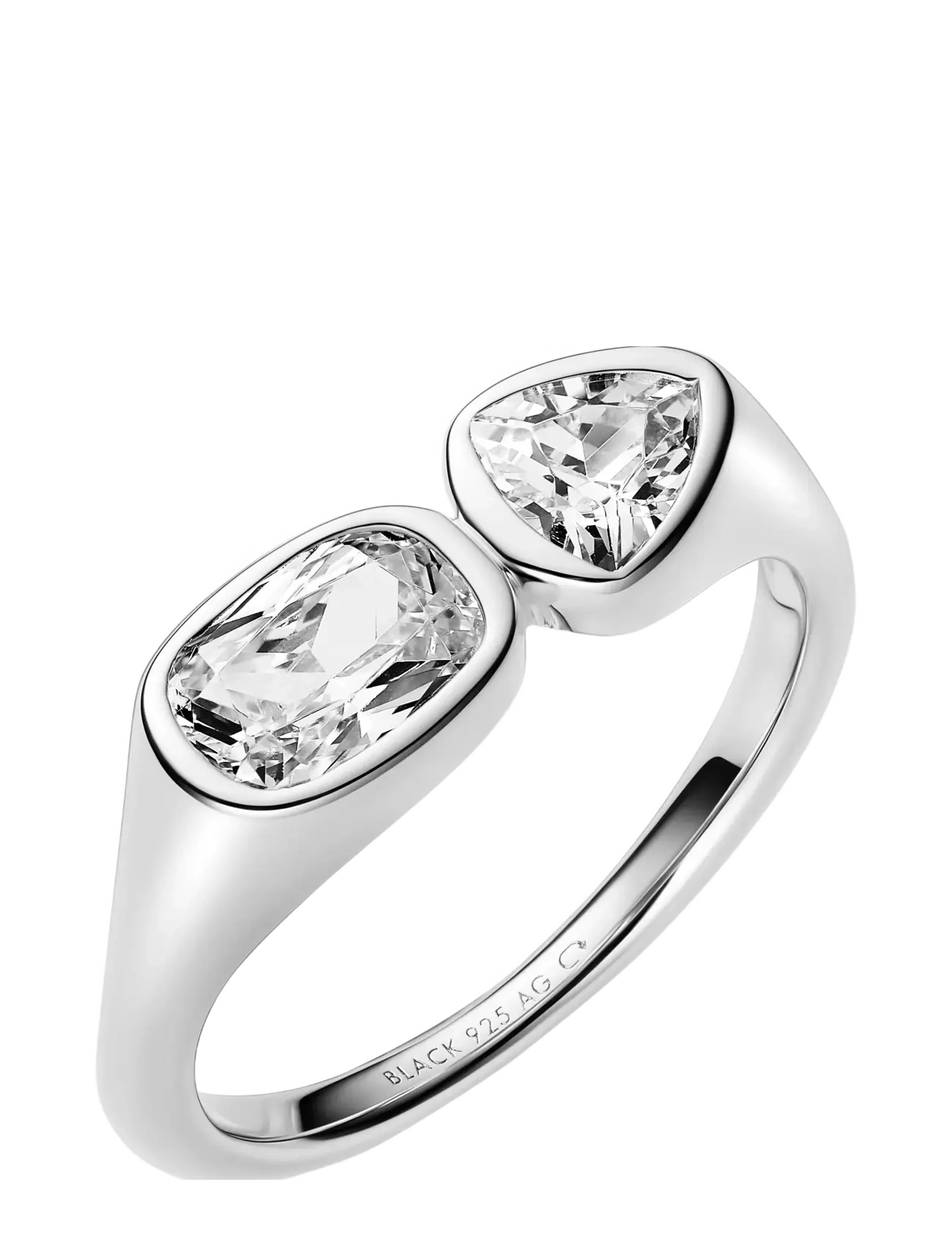 Maria Black You & Me Signet Ring - Ringe - SILVER / silver