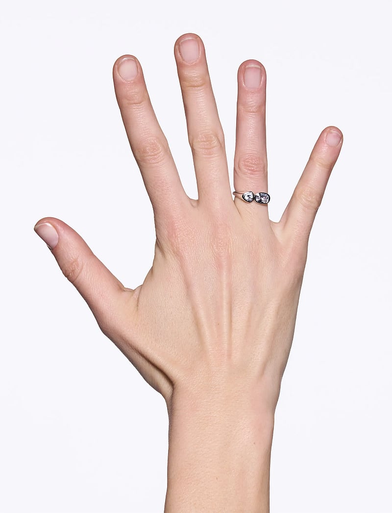 Maria Black - You & Me Signet Ring - sõrmused - silver - 0