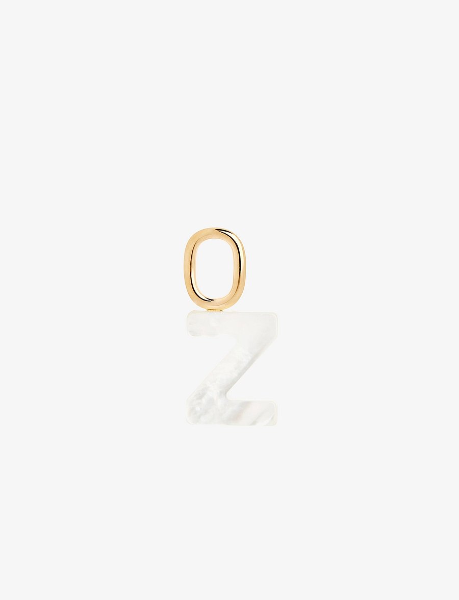 Maria Black - Lucid Letter Charm - vedhæng - gold - 0