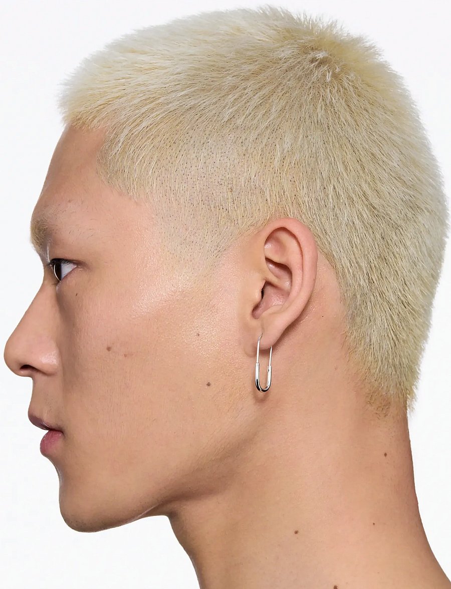 Maria Black - Chance Mini Earring - silmatorkavad kõrvarõngad - silver - 2