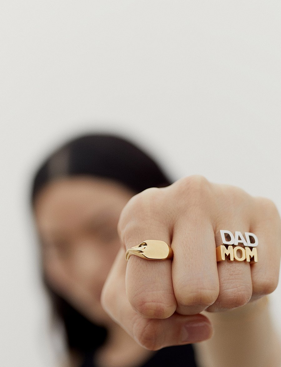 Maria Black - Mom Ring - echtschmuck - gold - 0