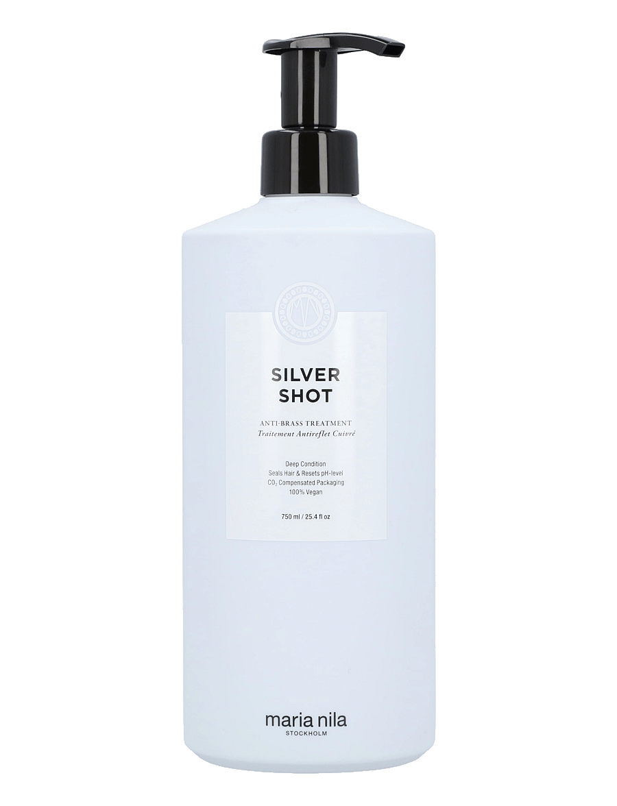 Maria Nila - Silver Shot Treatment - hopeahoitoaine - clear - 0