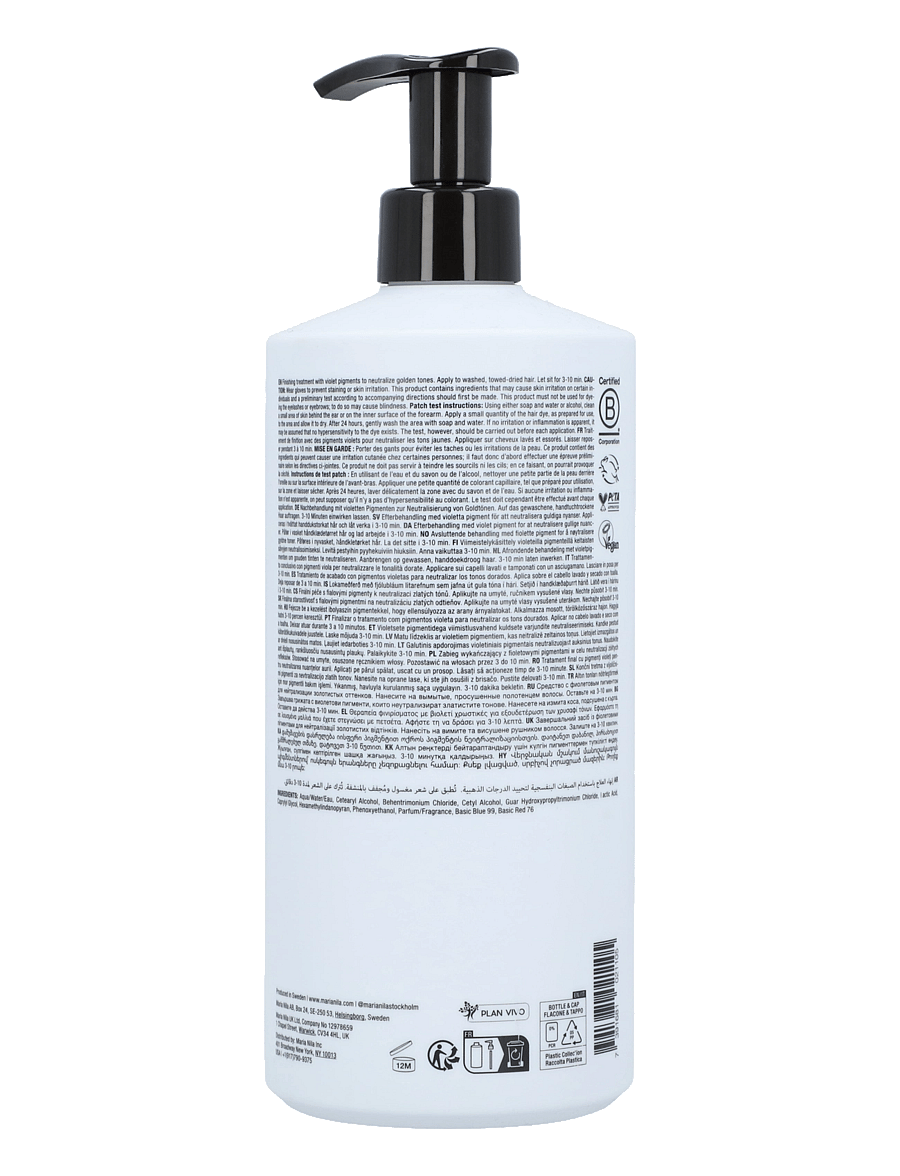 Maria Nila - Silver Shot Treatment - hopeahoitoaine - clear - 1