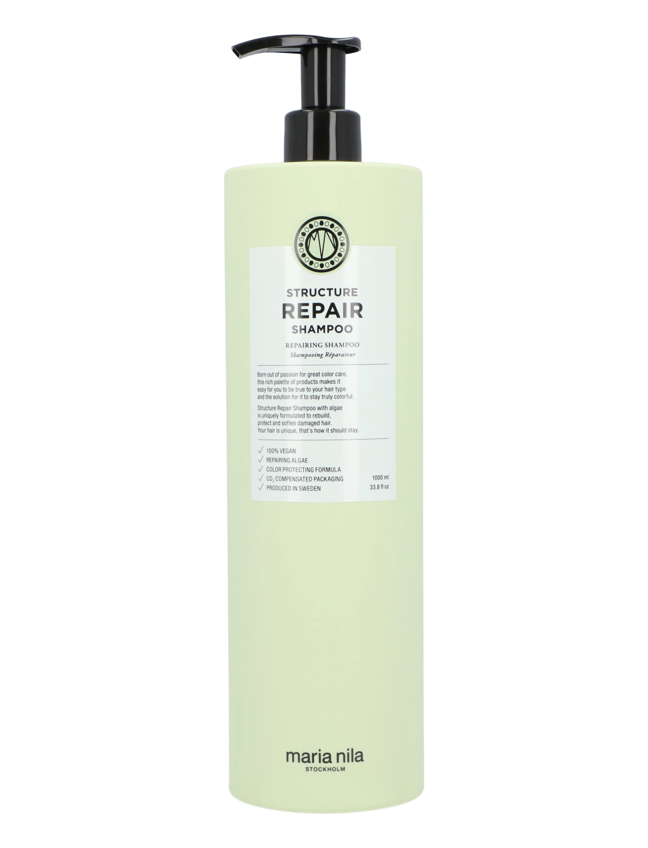 Maria Nila Structure Repair Shampoo, Shampoo, Nude, Str: 1000 ML
