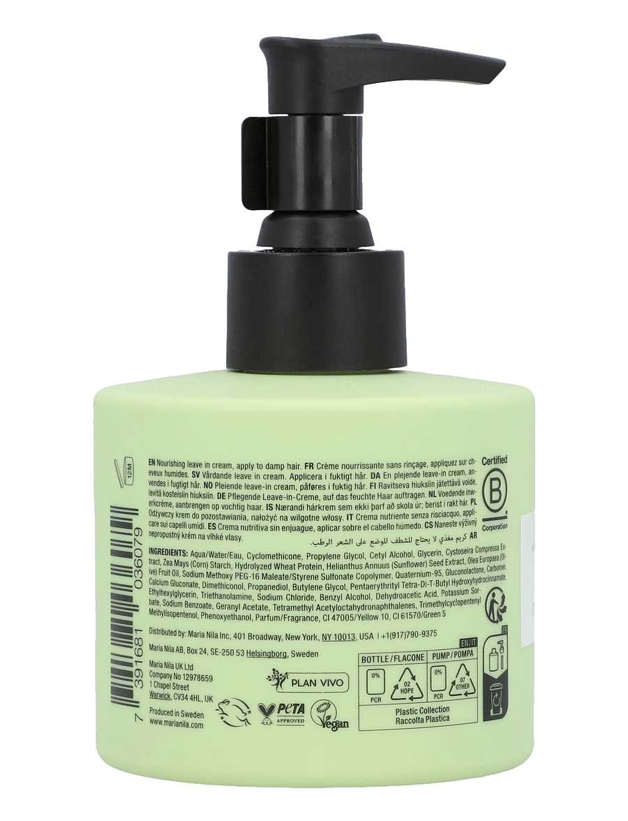 Maria Nila - Structure Repair Leave In Cream - hårkur - clear - 1