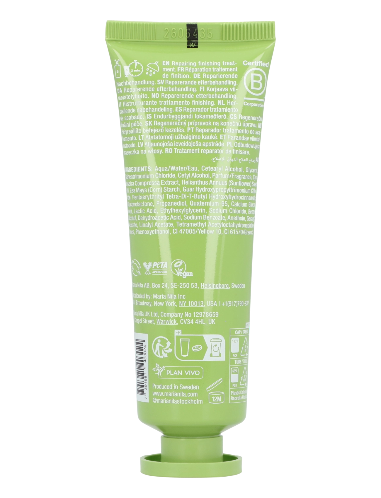 Maria Nila - Structure Repair Booster Masque - hair - clear - 1