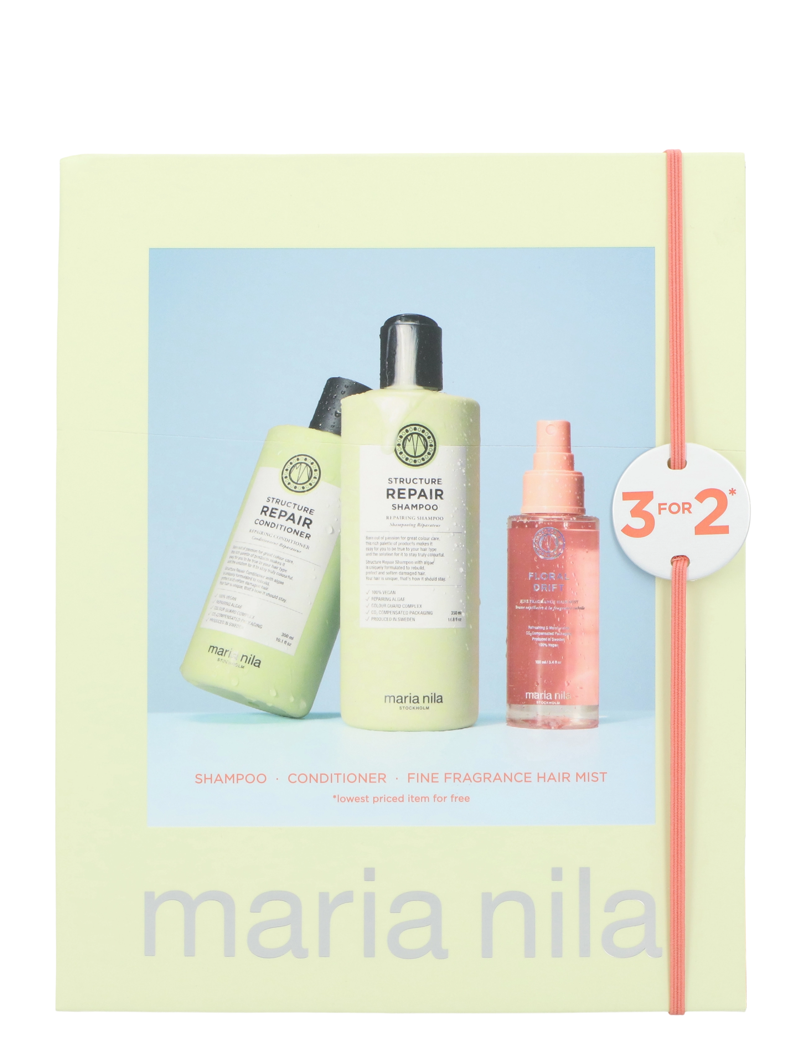 Maria Nila Holiday Box Structure Repair - Maria Nila - CLEAR / undefined