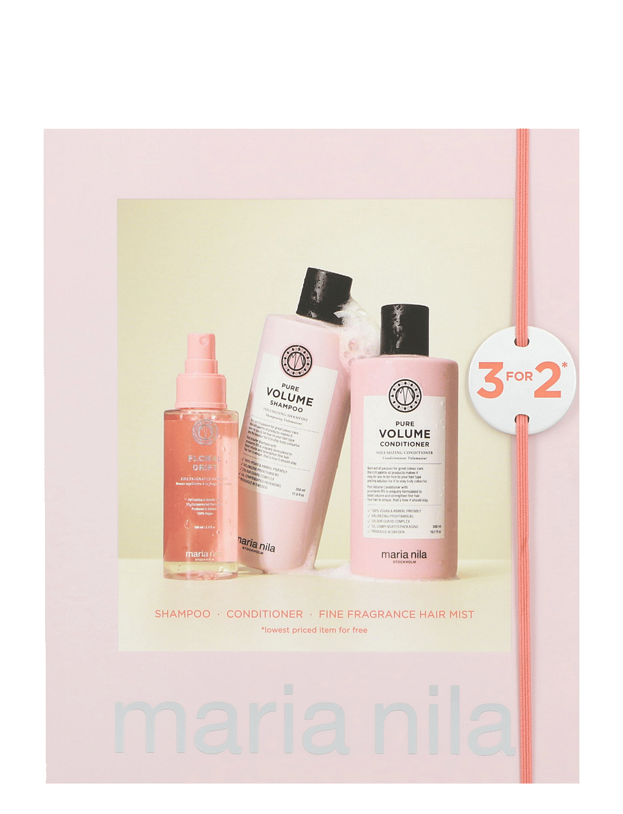 Maria Nila - Holiday Box Pure Volume - yfir 7500 isk - clear - 0