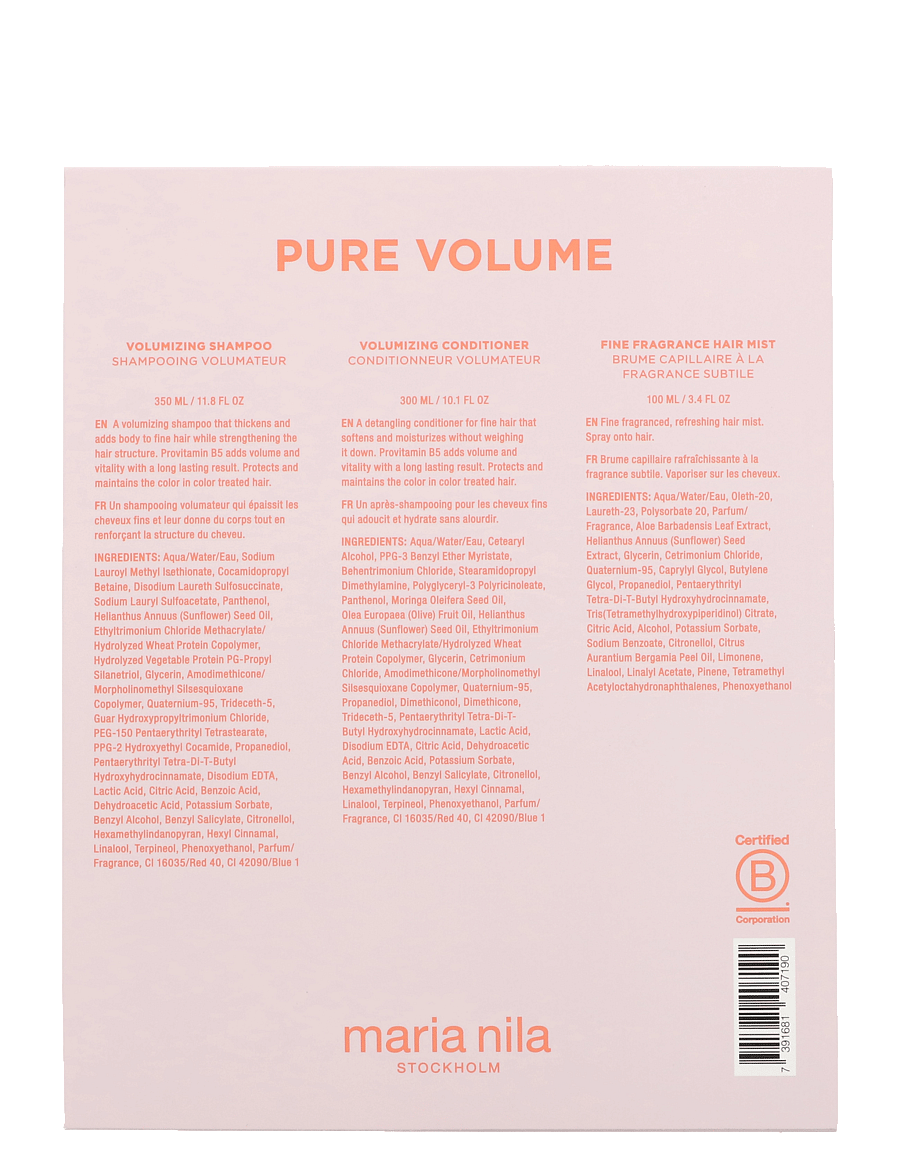 Maria Nila - Holiday Box Pure Volume - yfir 7500 isk - clear - 1