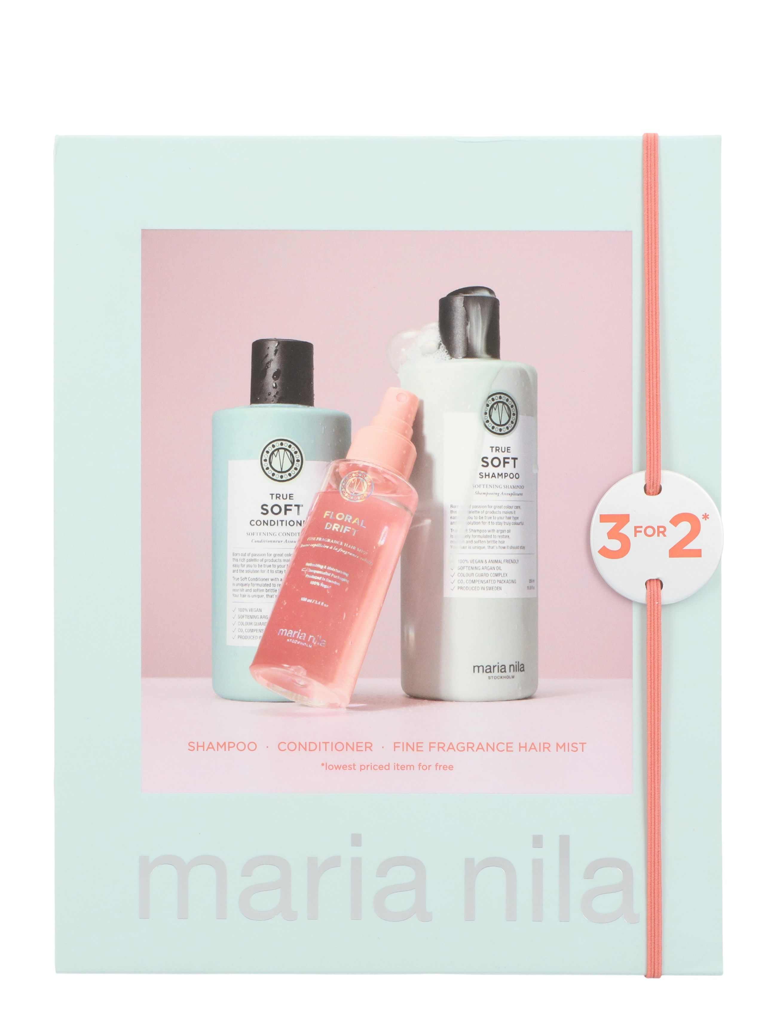 Maria Nila Holiday Box True Soft, Hair Tåge, Nude, Str: ONE SIZE
