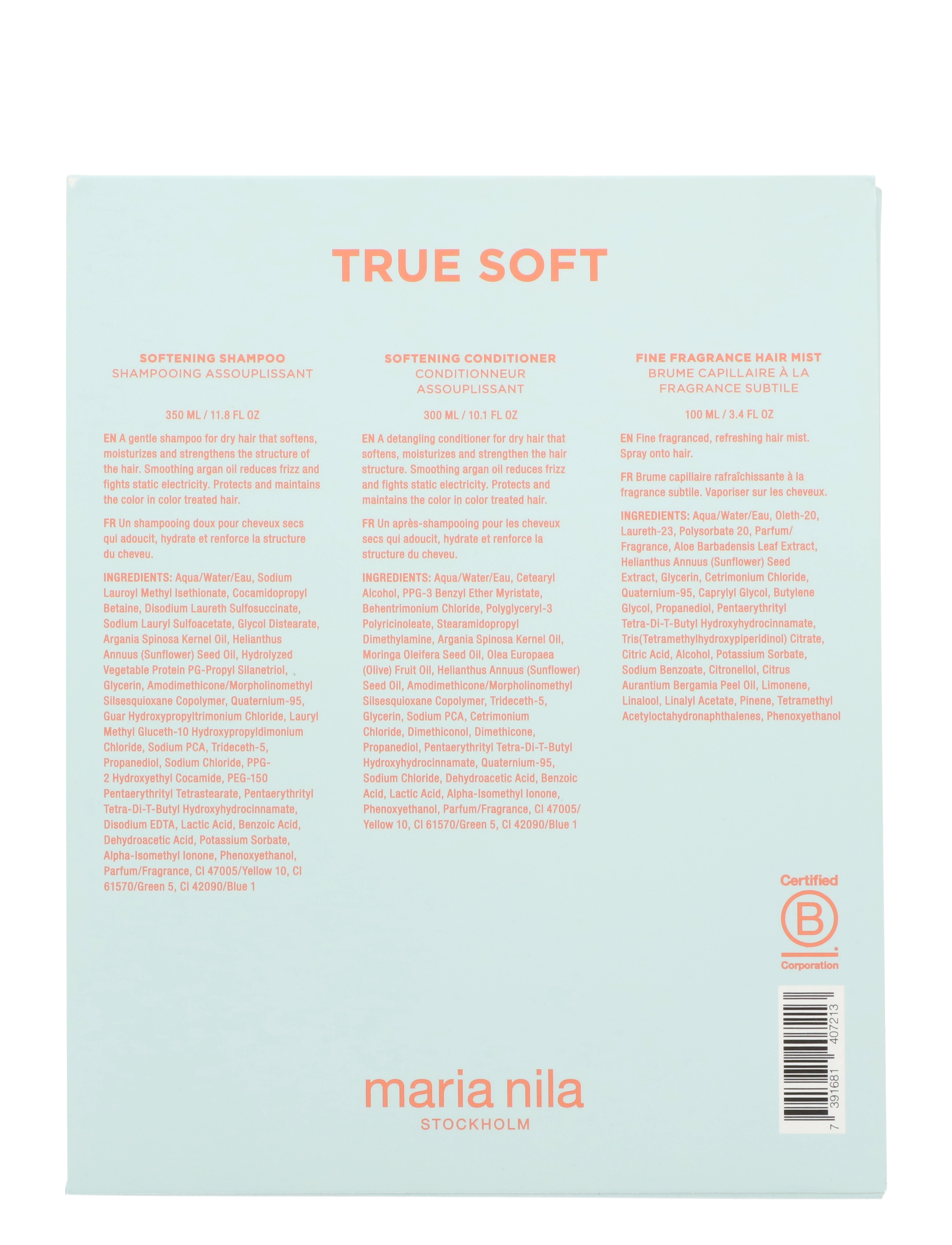 Maria Nila - Holiday Box True Soft - giftset - clear - 1