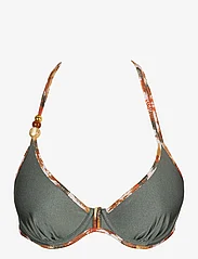 Marie Jo - CRETE plunge bikini top - vielutėmis sutvirtintos bikinio liemenėlės - inca gold - 0