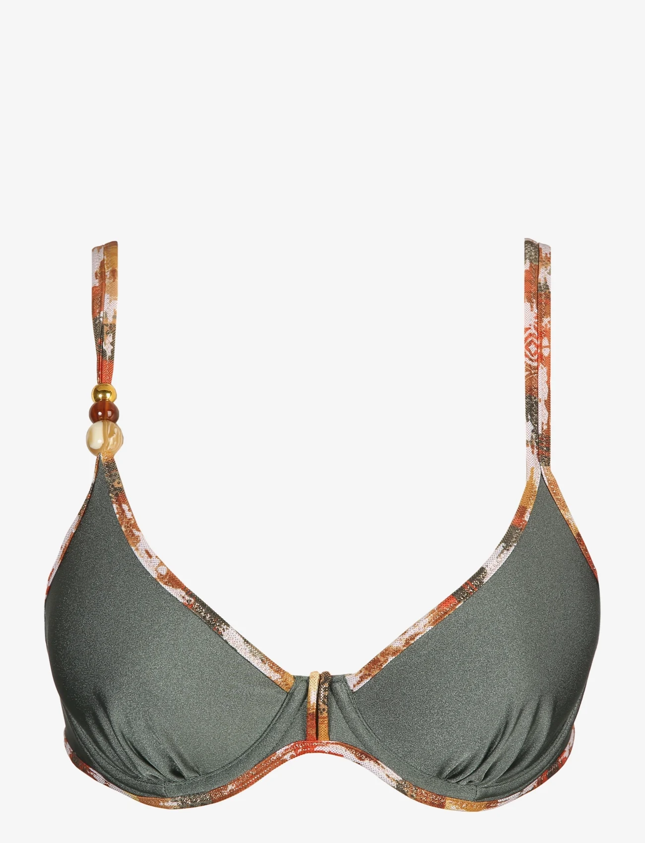 Marie Jo - CRETE plunge bikini top - vielutėmis sutvirtintos bikinio liemenėlės - inca gold - 1