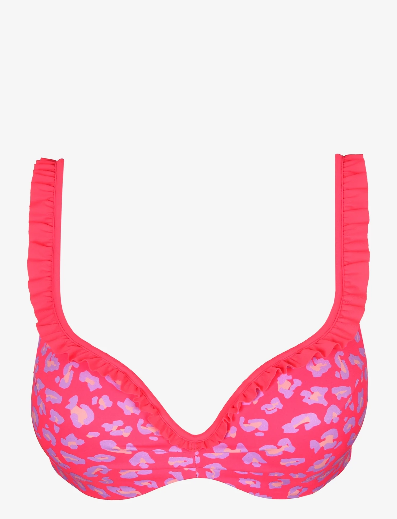 Marie Jo - LA GOMERA heartshape bikini top - pakeliamos bikinio liemenėlės - deep sea coral - 1