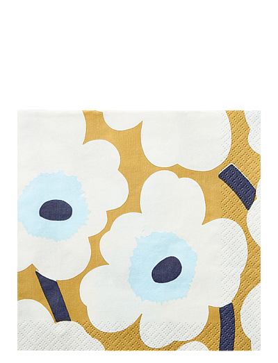 Marimekko by Havi Marimekko napkin Unikko - Pappersservetter - BEIGE / beige