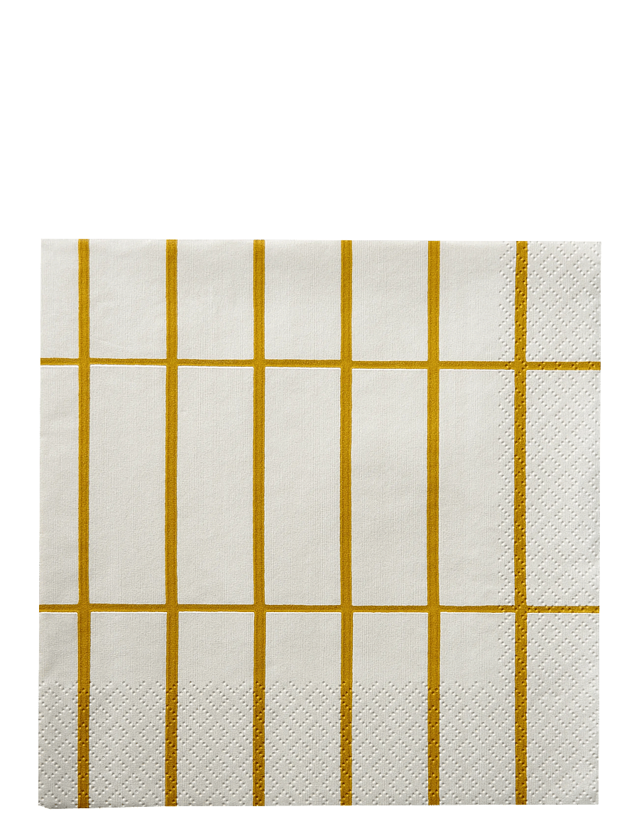 Marimekko by Havi - Marimekko napkin Tiiliskivi - popierinės servetėlės - beige - 0
