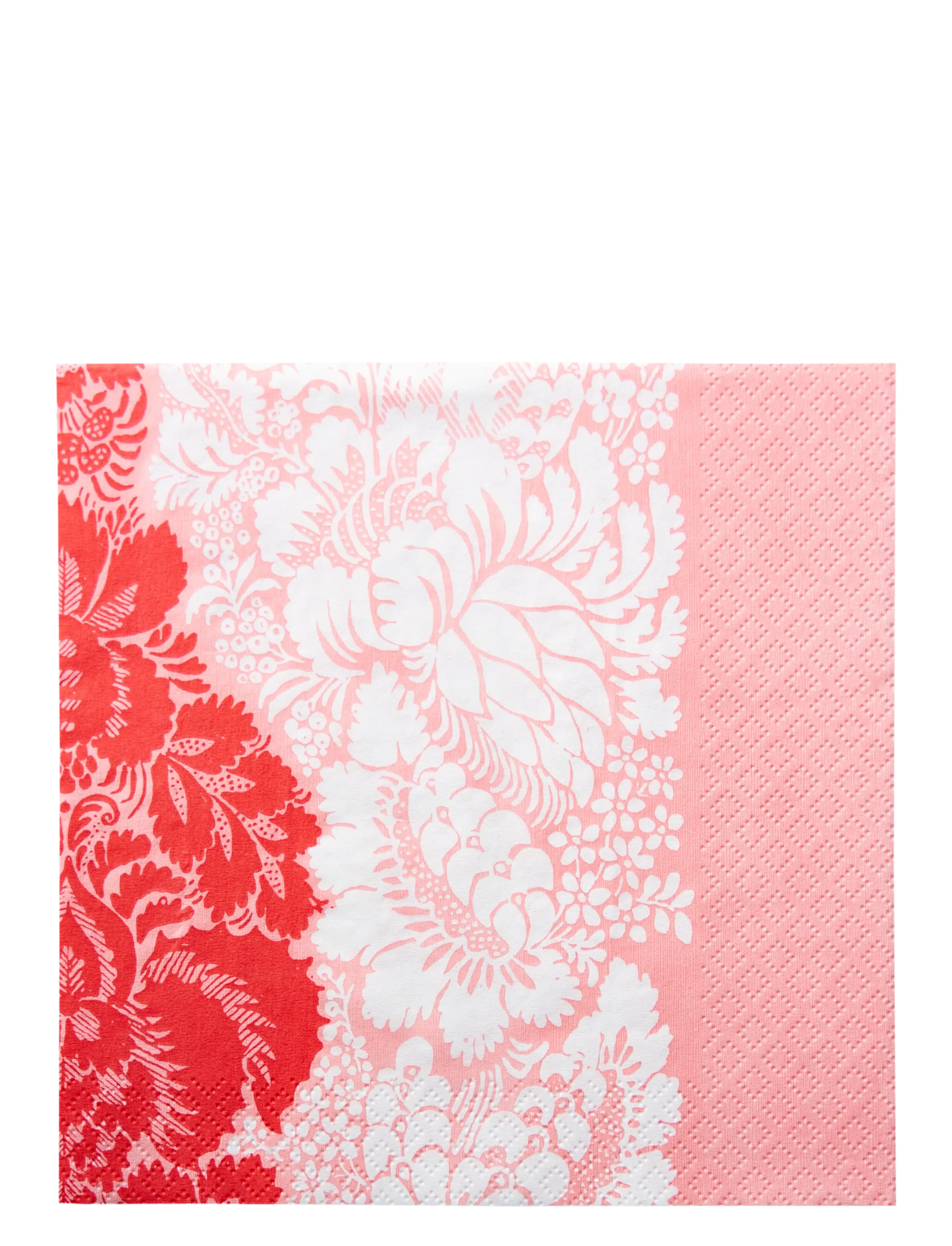 Marimekko by Havi Marimekko Napkin Ananas, Paper Serviet, Pink, Str: 24X24CM