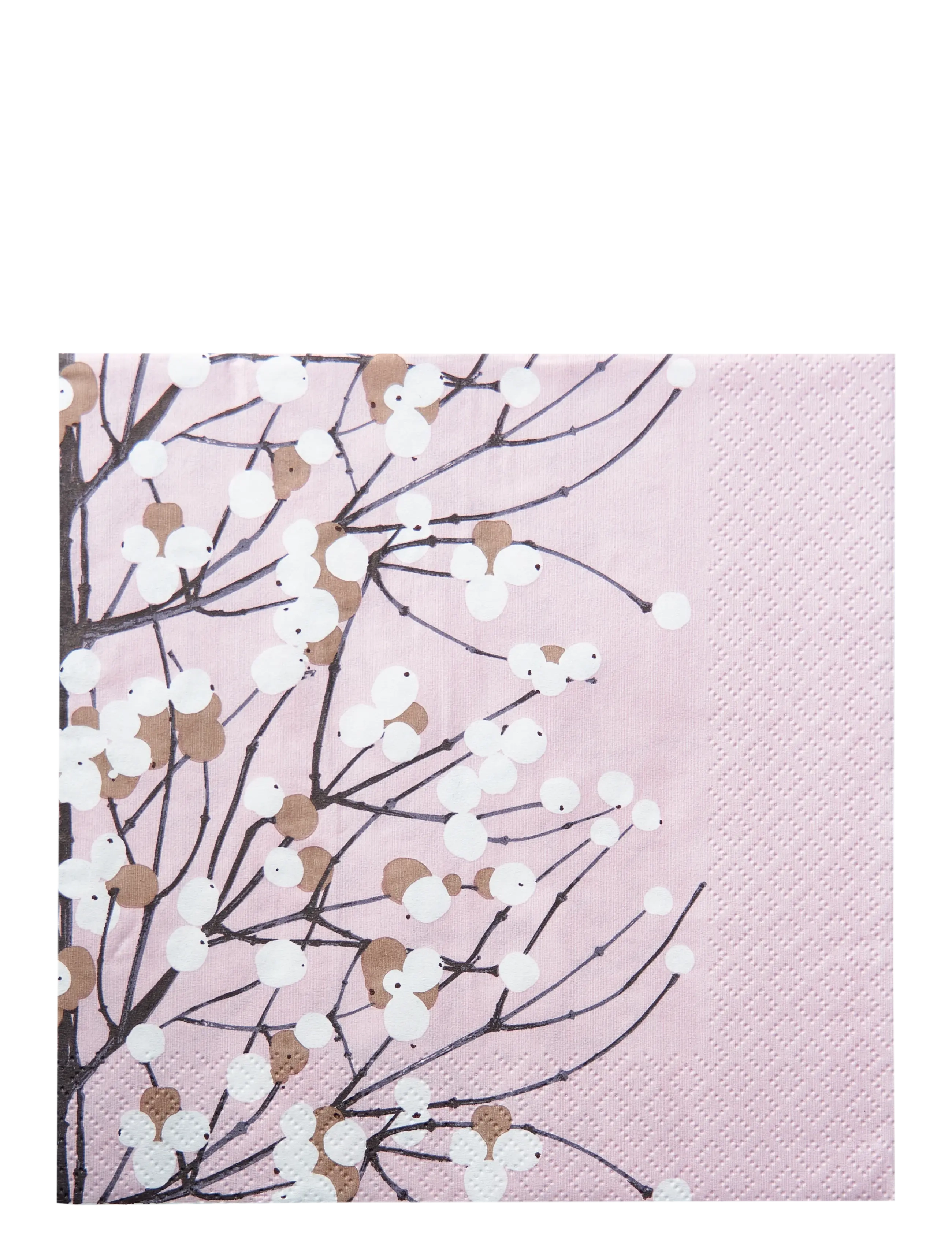MARIMEKKO BY HAVI Marimekko Serviette Lumimarja Pink - 24X24CM - Unisex