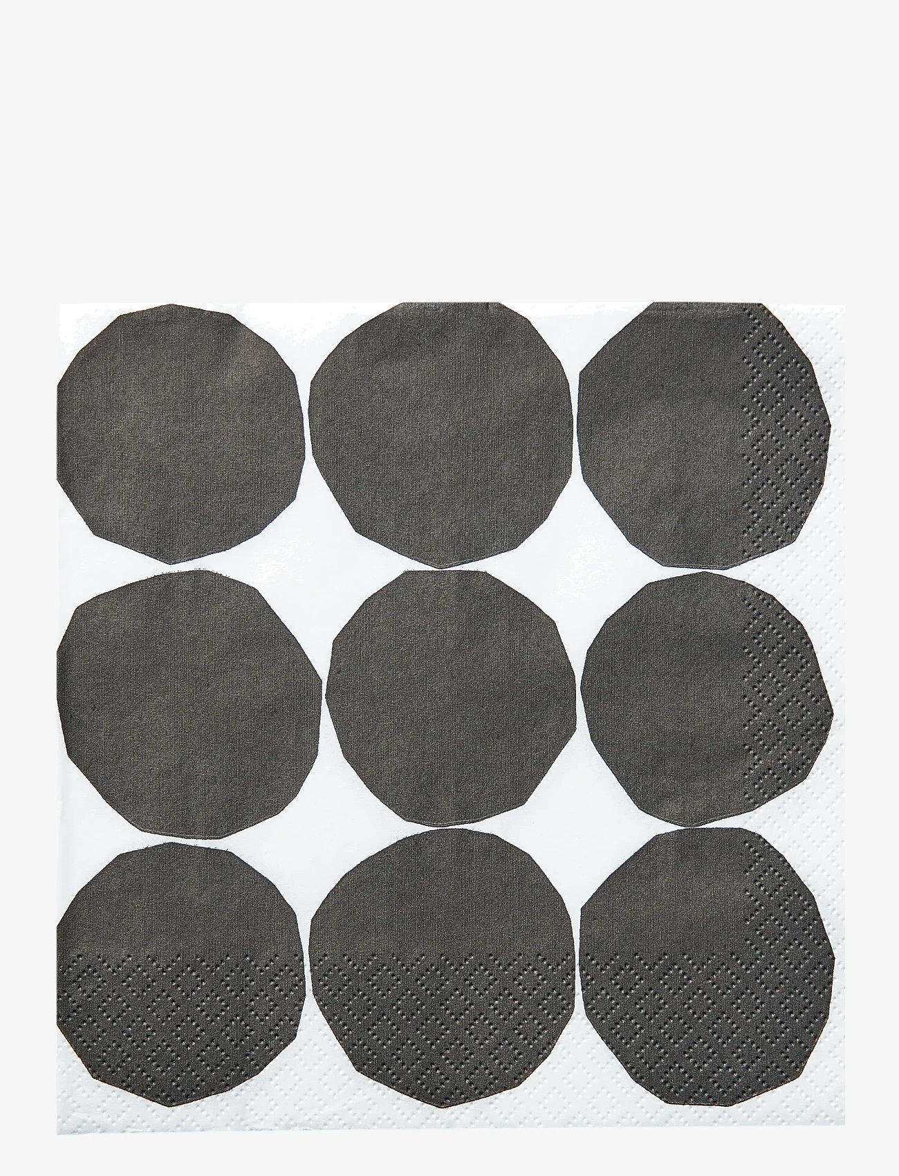 Marimekko by Havi Marimekko napkin Kivet - Salvrätikud - BLACK / black