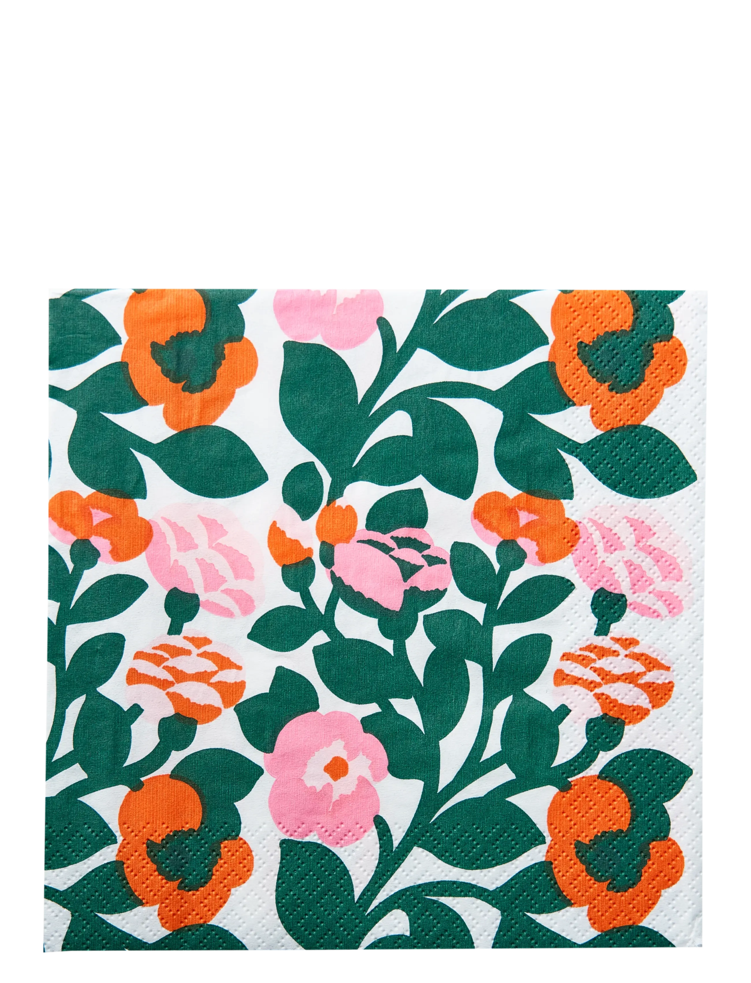 Marimekko by Havi Marimekko Napkin Green Green, 24X24 cm, Green, Servietter > Papirservietter, Unisex