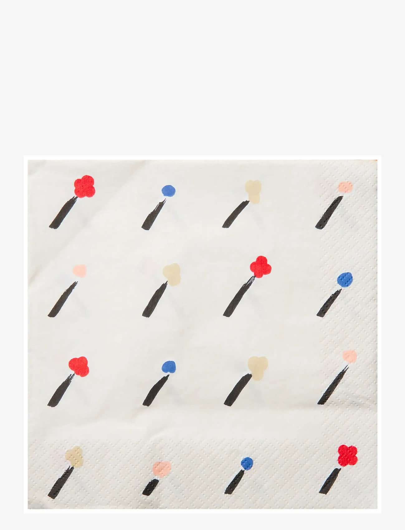 Marimekko by Havi - Marimekko napkin Ilo - pabersalvrätikud - sand - 0
