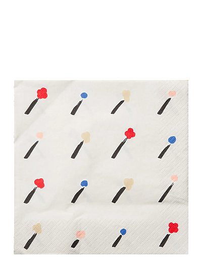 Marimekko by Havi Marimekko napkin Ilo - Pappersservetter - SAND / cream