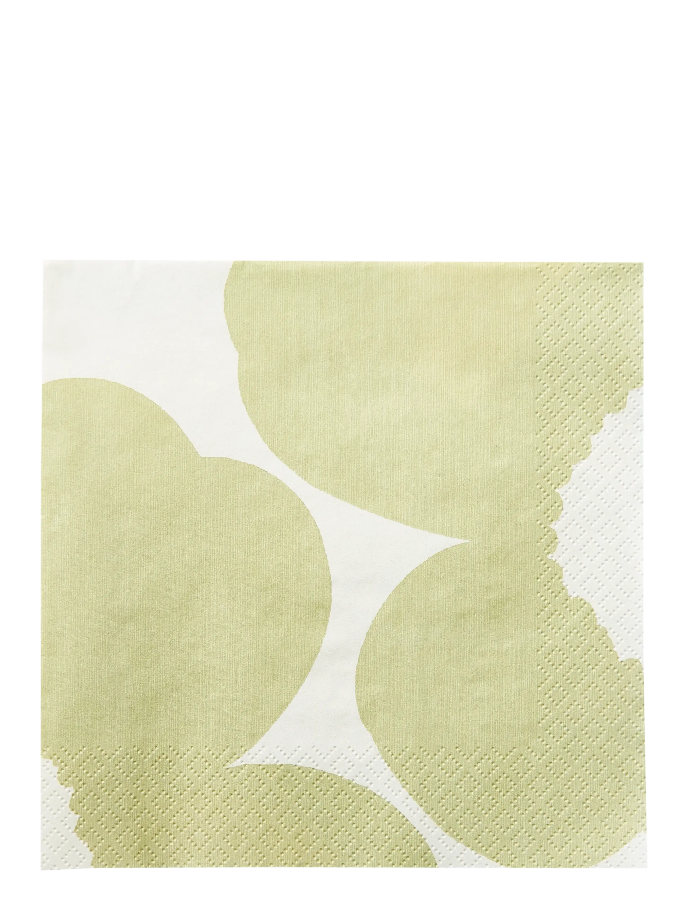 Marimekko by Havi Marimekko Napkin Iso Unikko, Paper Serviet, Grøn, Str: 24X24CM