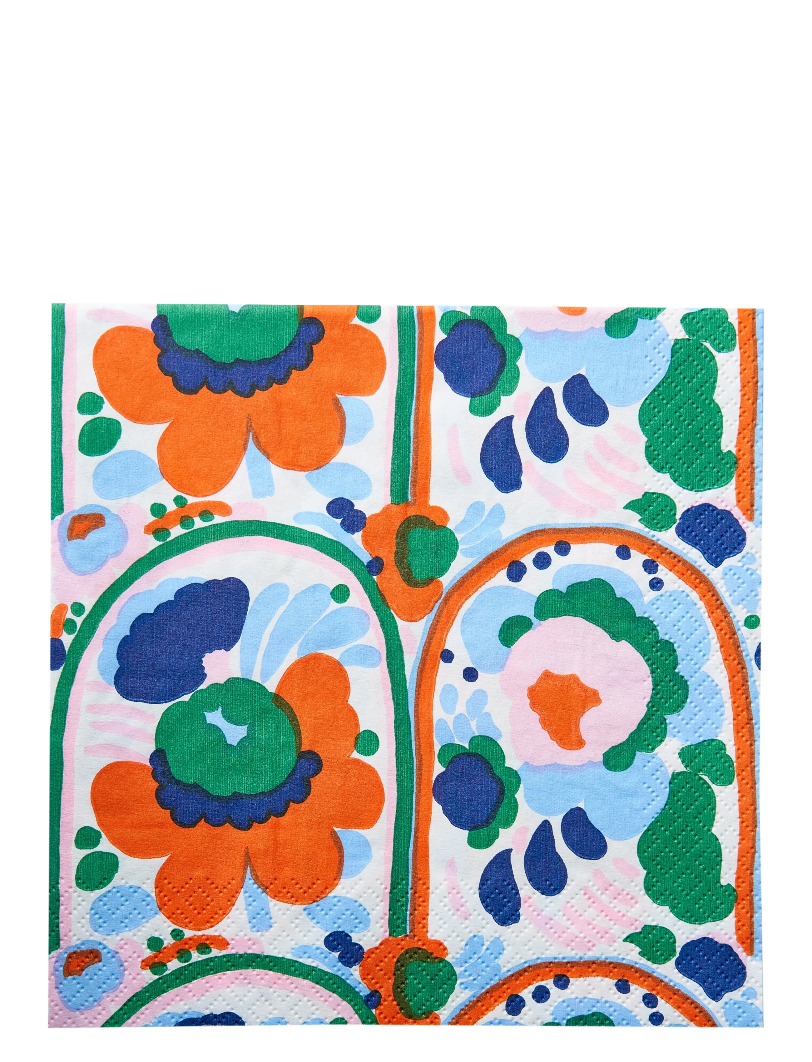 Marimekko by Havi Marimekko napkin Karuselli - Textilier - GREEN / blue