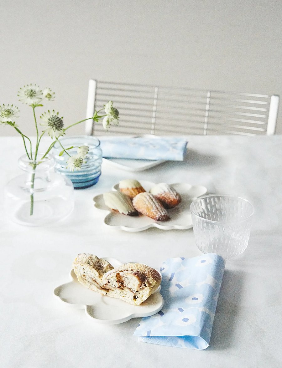 Marimekko by Havi - Marimekko napkin Mini Unikko - stofservietter - blue - 1