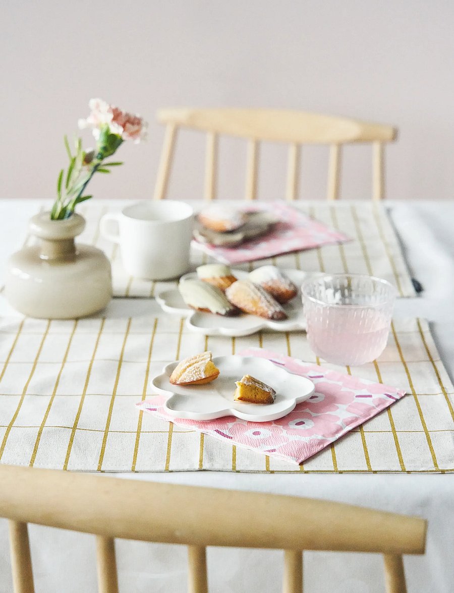 Marimekko by Havi - Marimekko napkin Mini Unikko light pink - papirservietter - pink - 3