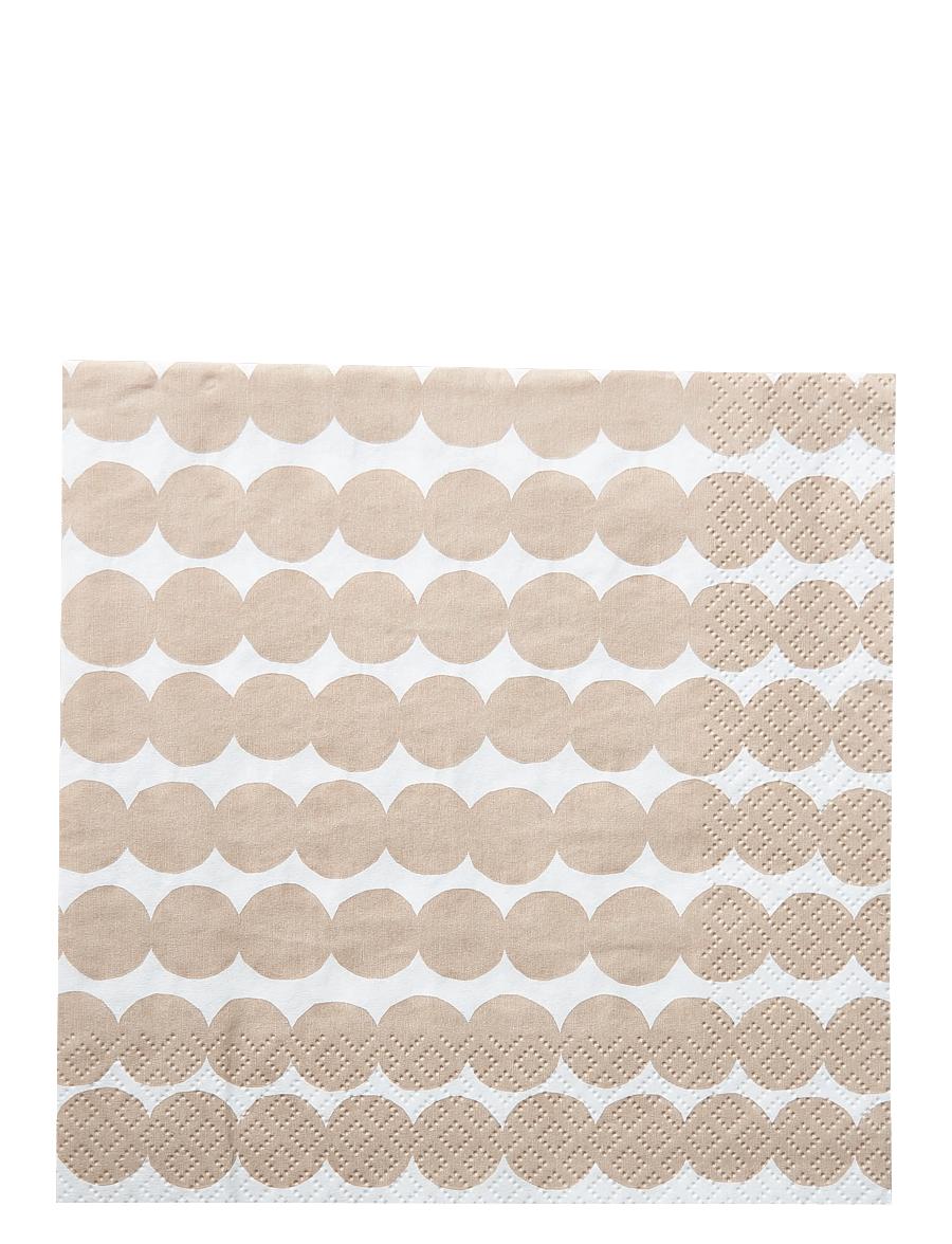 Marimekko by Havi - Marimekko napkin Räsymatto - papirservietter - sand - 0