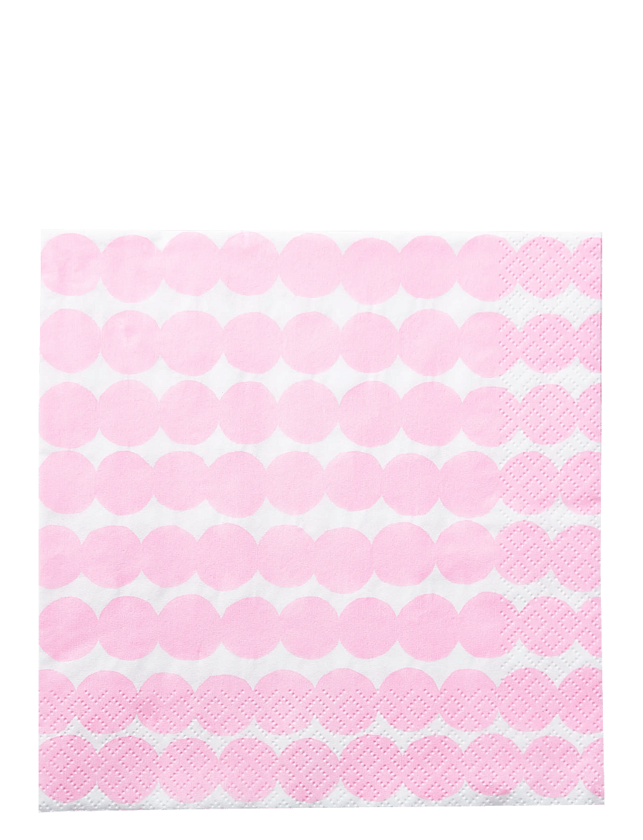 Marimekko by Havi - Marimekko napkin Räsymatto - popierinės servetėlės - pink - 0