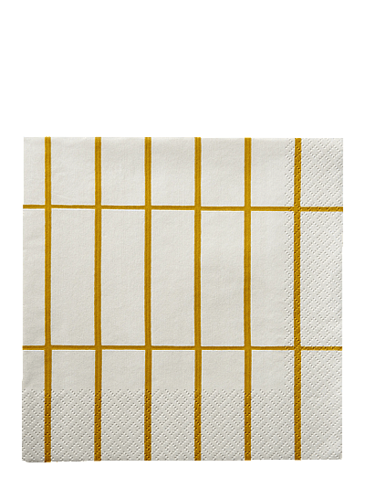 Marimekko by Havi Marimekko napkin Tiiliskivi - Pappersservetter - GOLD / gold