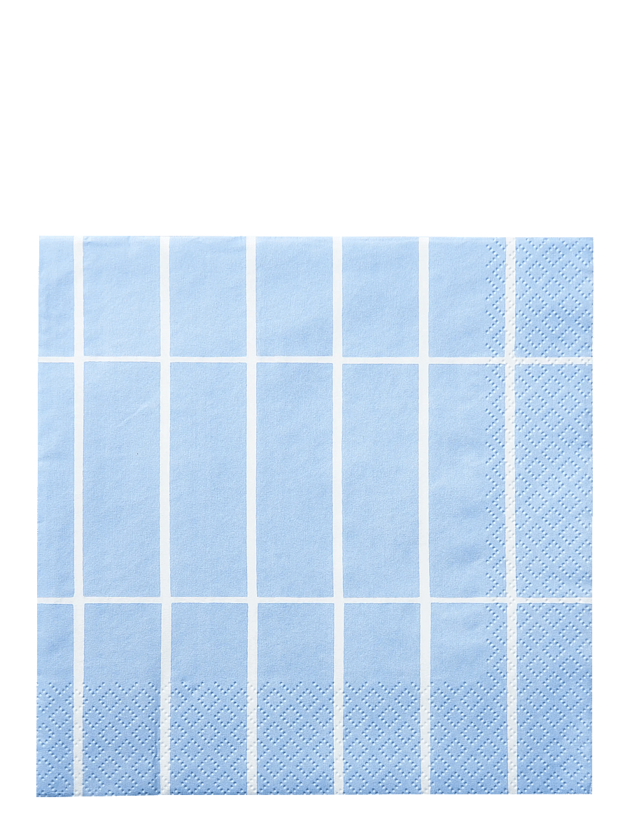 Marimekko by Havi - Marimekko napkin Tiiliskivi - papirservietter - blue - 0