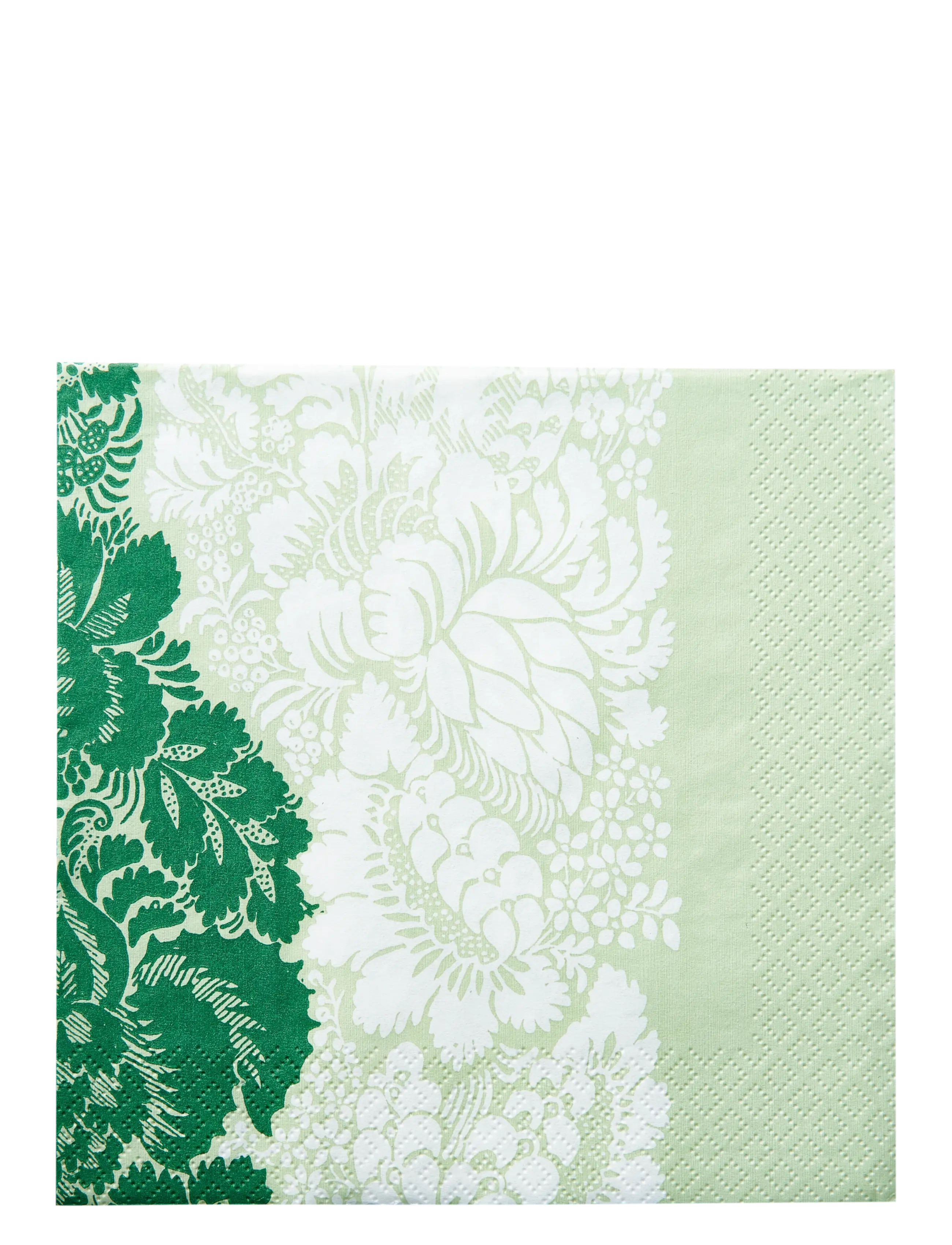 Marimekko by Havi Marimekko Napkin Ananas, Paper Serviet, Grøn, Str: 33X33CM