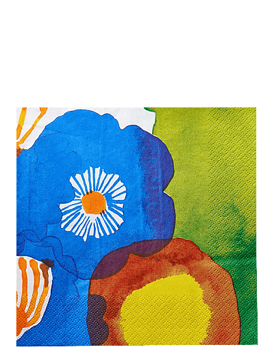 Marimekko by Havi Marimekko napkin Juhannustaika - Pappersservetter - MULTI COLOR / blue