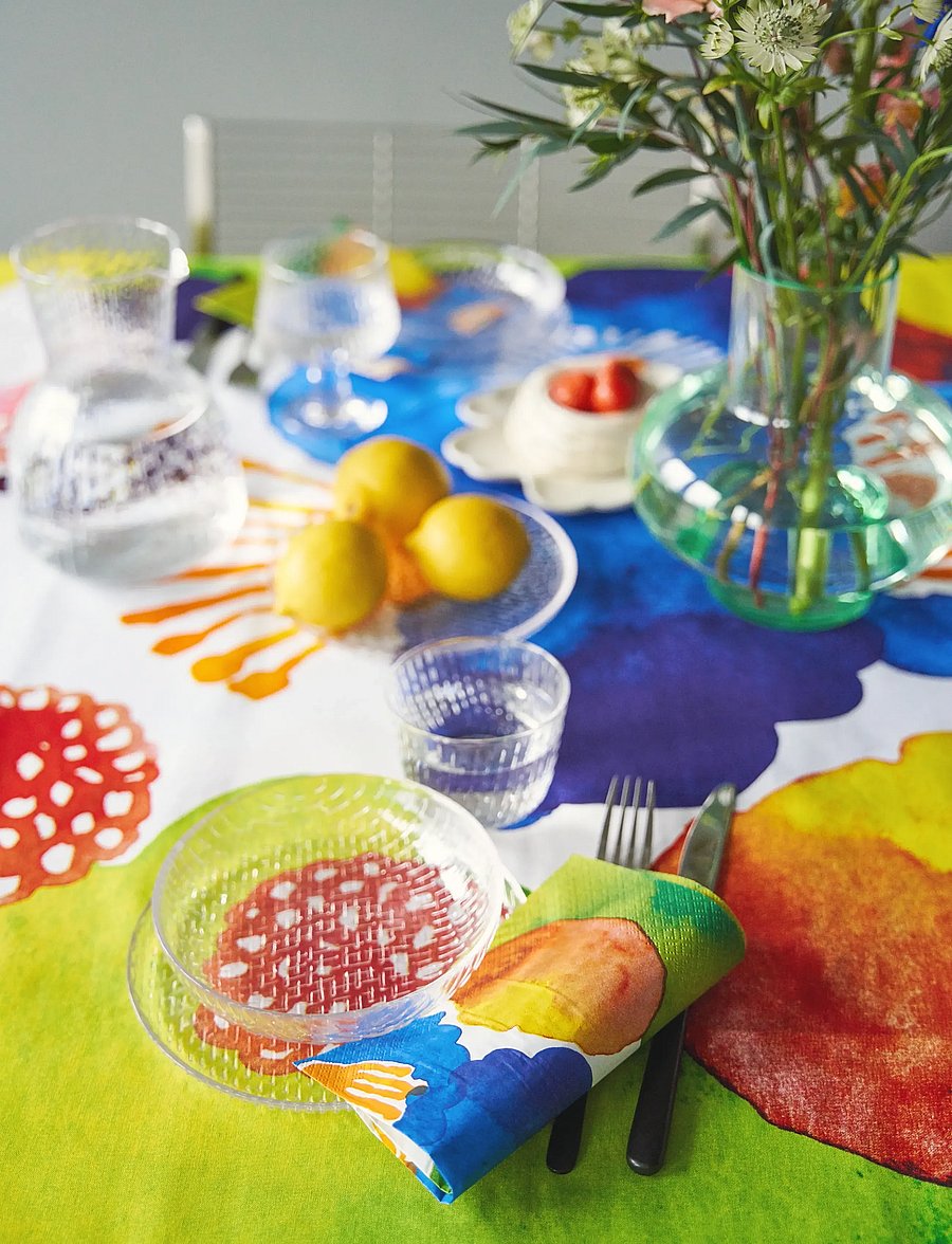 Marimekko by Havi - Marimekko napkin Juhannustaika - popierinės servetėlės - multi color - 0